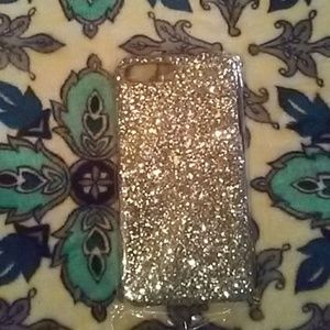 Silver glittery phone case for iphone 7 plus
